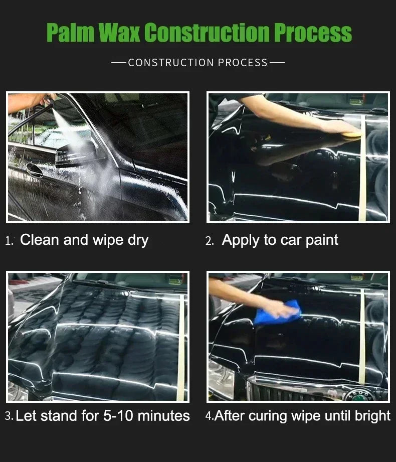 Natural Brazilian Carnauba Wax Paint Beauty Polish Stain Removal