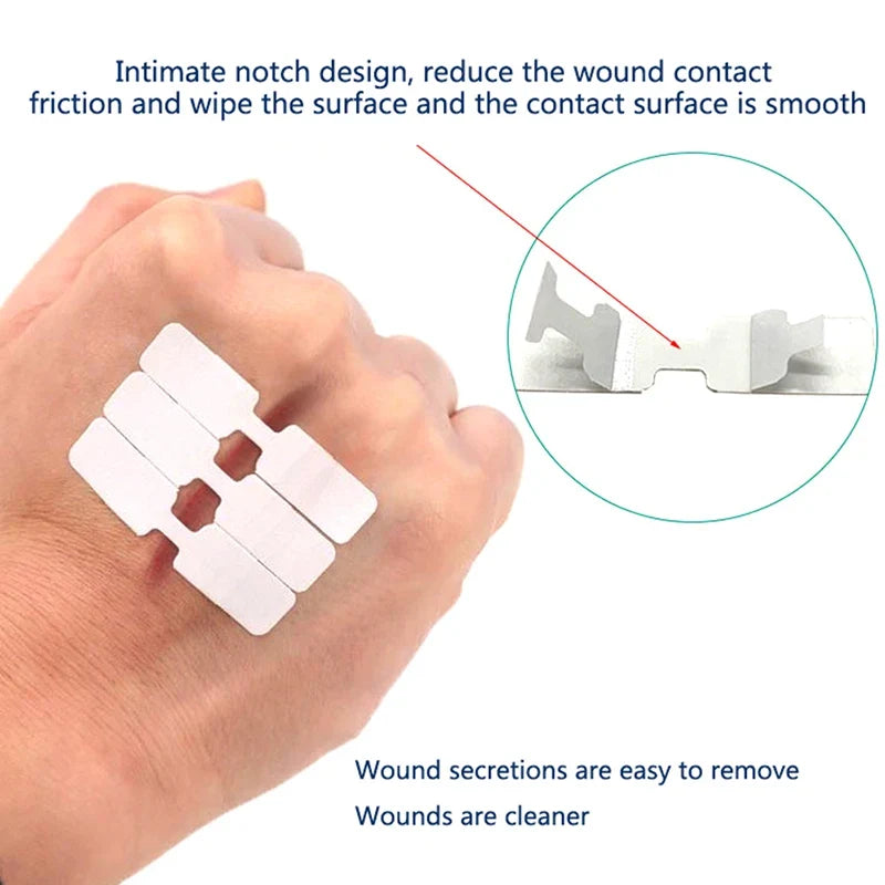 Emergency Wound Closure Zip Stitch Sutures Bandaids Repair Wounds