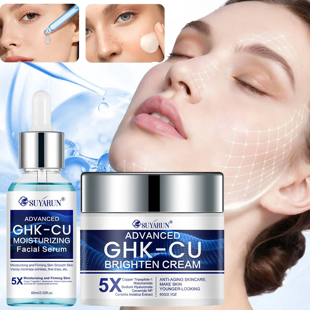 SUYARUN GHK-CU Cream & Serum – Firming Face Moisturizer