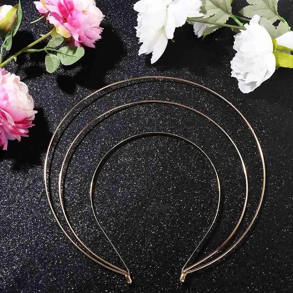 Korean Metal Crown Headband – Multi-Layer Non-Slip Hair Hoop