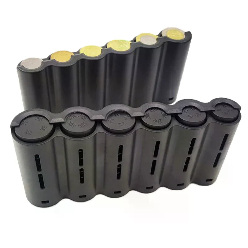 Portable 6 Slot Euro Coin Storage Dispenser Spring Home Waiter Driver