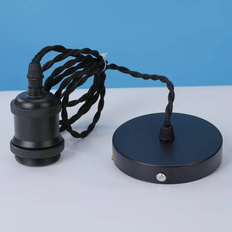 E27 Ceiling Lamp Holder Socket with 100cm Hanging Wire