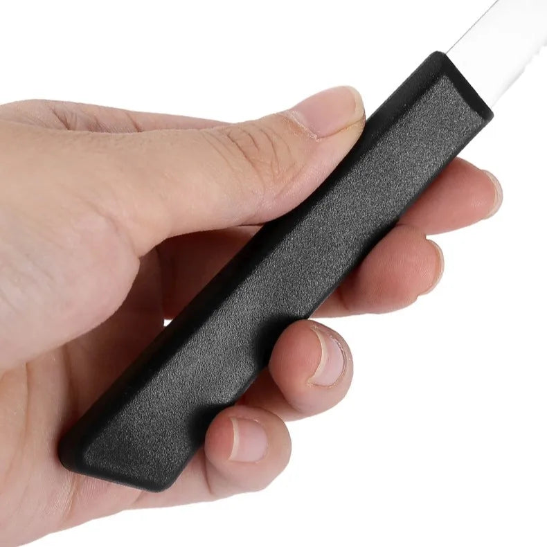 Black Steak Knife Set – Dishwasher-Safe Stainless Steel Cutlery