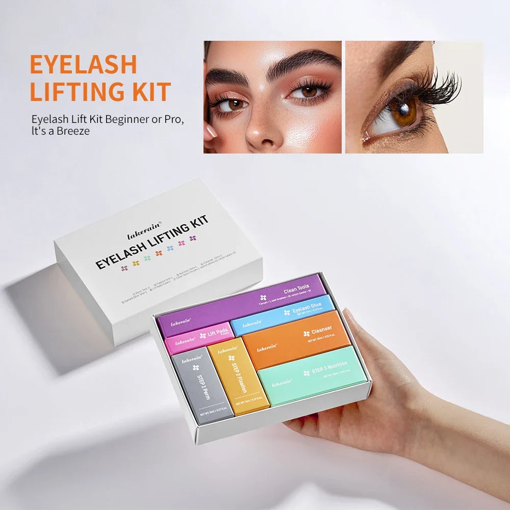 Lakerain Lash Lift Kit – Semi-Permanent Eyelash Lifting Set