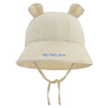 Baby Wide Brim Sun Hat | Soft Breathable UPF Bucket Cap 3–12M