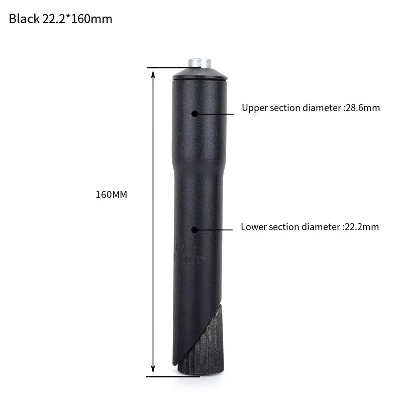 Bike Fork Stem Extender 22.2mm Aluminum Alloy Stem Riser