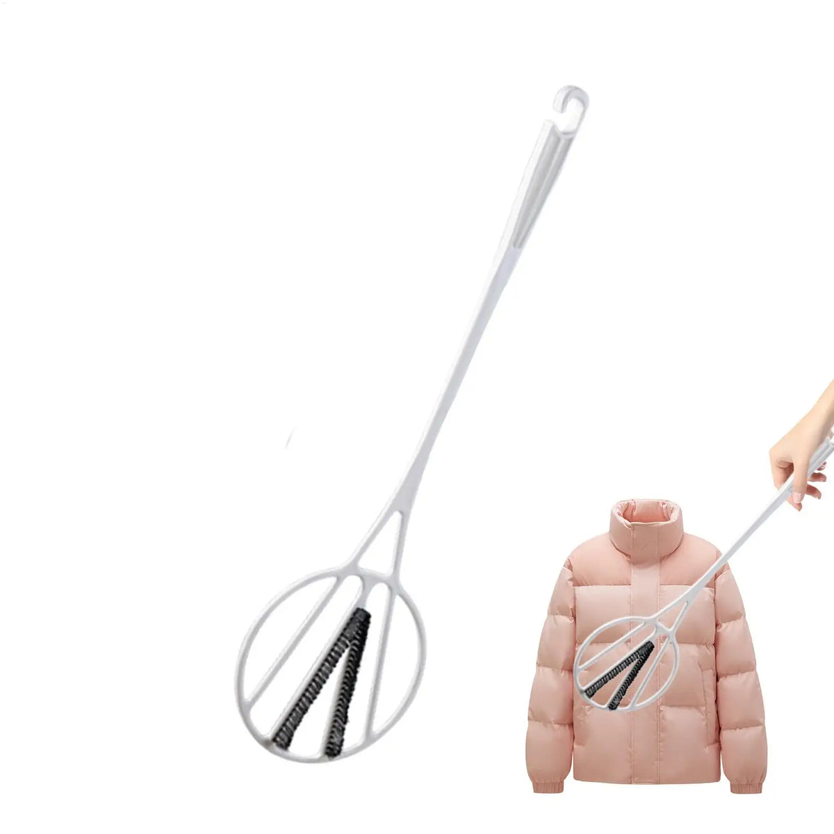 Rug Beater Long Handle Comforter Duster Manual Furniture Dust Remover