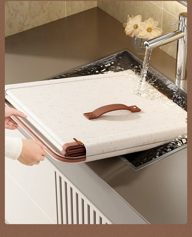 Large Foldable Zippered Storage Box with Lid | Clothing & Home