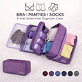 Foldable Travel Underwear Organizer Bag – Bras, Socks & Lingerie