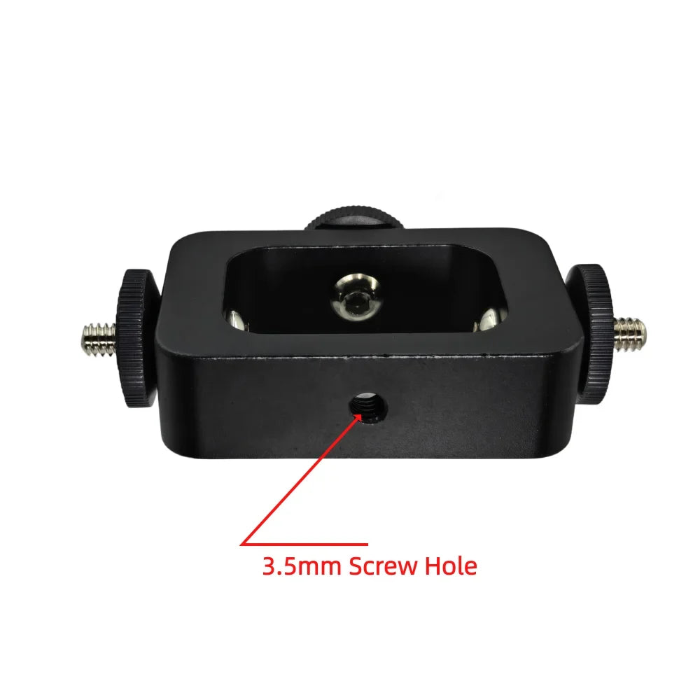 3-Position Flash Bracket Mount 1/4" Screw | GoPro DSLR Action Camera