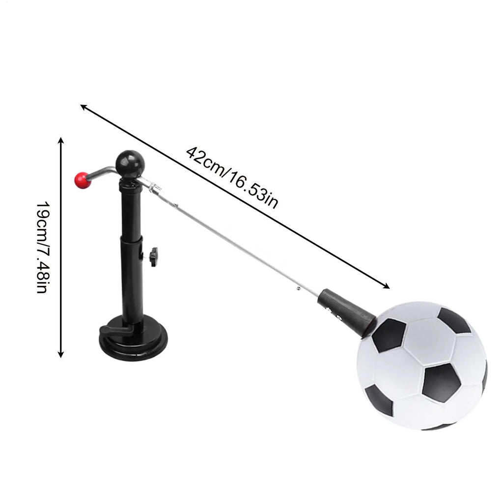 Portable Soccer Trainer – 360° Solo Kicking Practice Aid