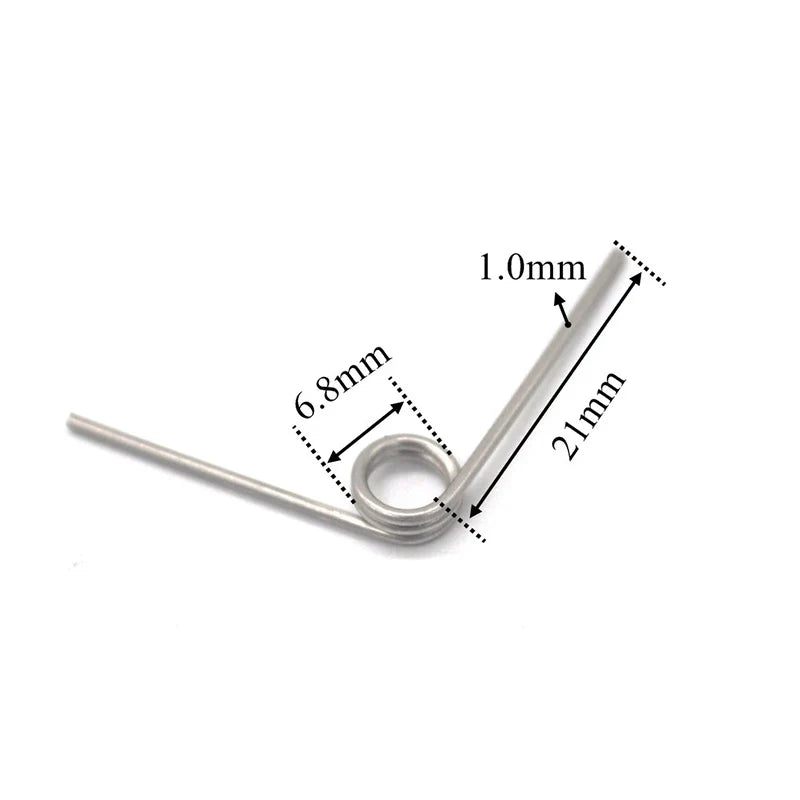 Stainless Steel Fishing Reel Torsion Spring | 304 DIY Spinning