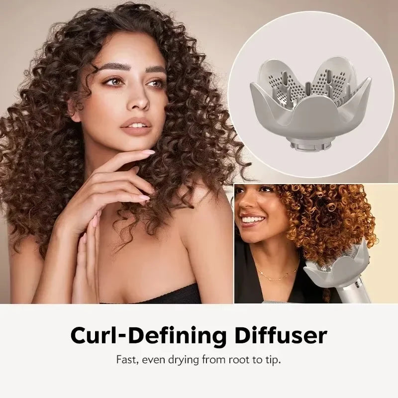 URGGU 8-in-1 Ionic Brushless Hair Dryer & Hot Air Styler