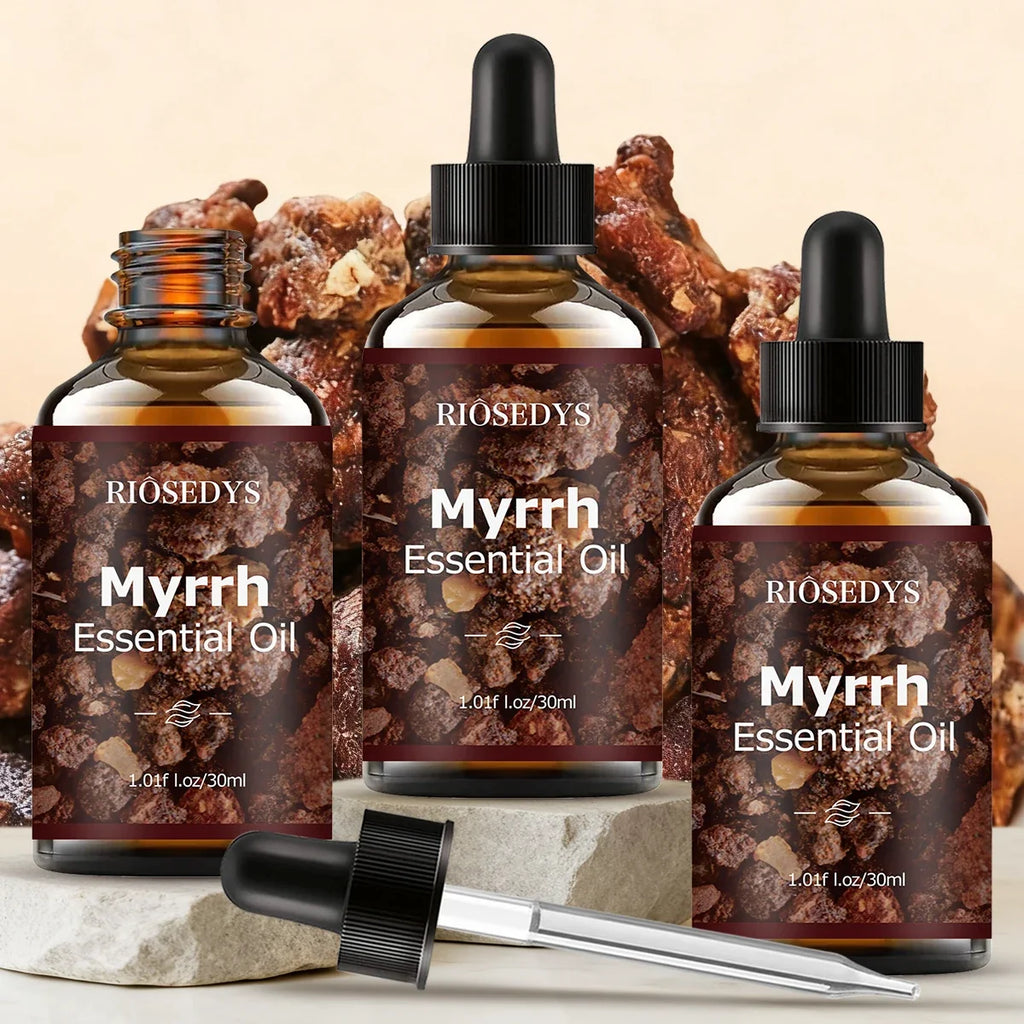 Myrrh Essential Oil – Massage, Hair Care & Diffuser Blend