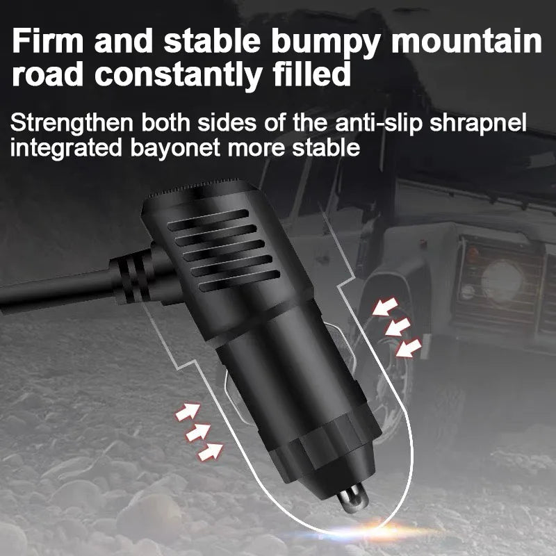 4-Port 120W USB Car Charger Fast Charge 12-24V | CH33