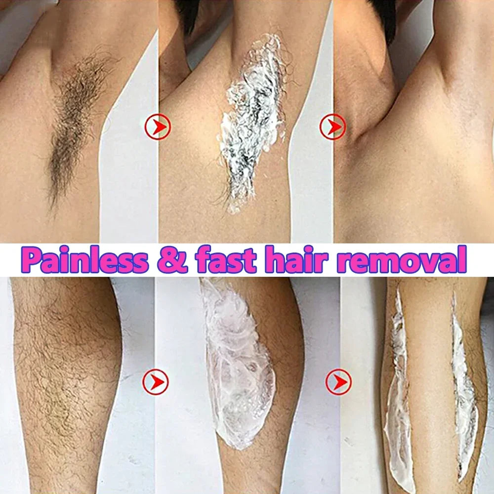 Aloe Vera Hair Removal Cream 60g – Fast, Gentle & Skin-Safe