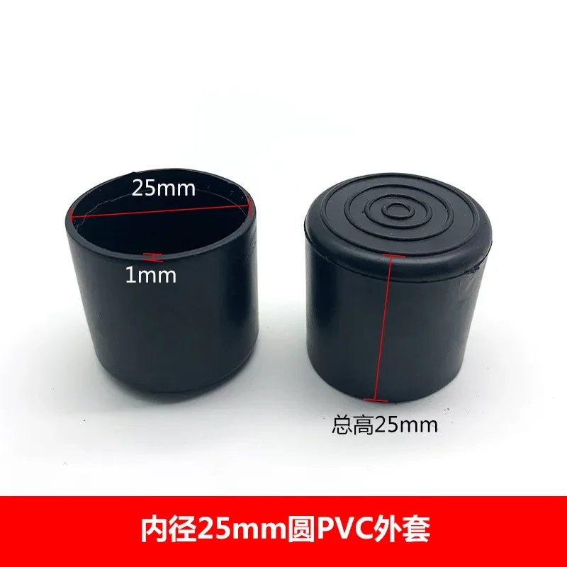PVC Rubber Chair Leg Protectors | Anti-Skid Floor Furniture Caps
