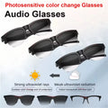 F02 Photosensitive Change Smart Glasses Bluetooth Voice Calls Control
