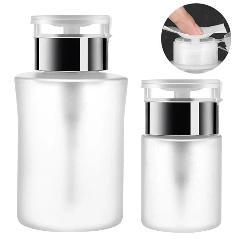 Empty Pump Dispenser Bottle for Nail Polish Remover | 60–250ml
