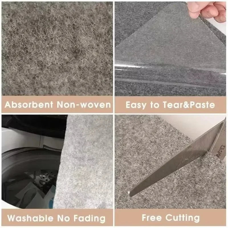4-Pack Non-Slip Self-Adhesive Stair Mats – Step Rug Covers