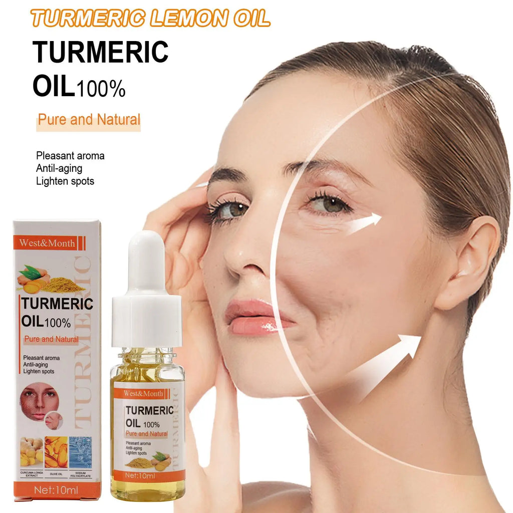 Eelhoe Turmeric Lemon Essential Oil Face & Body Serum 10ml