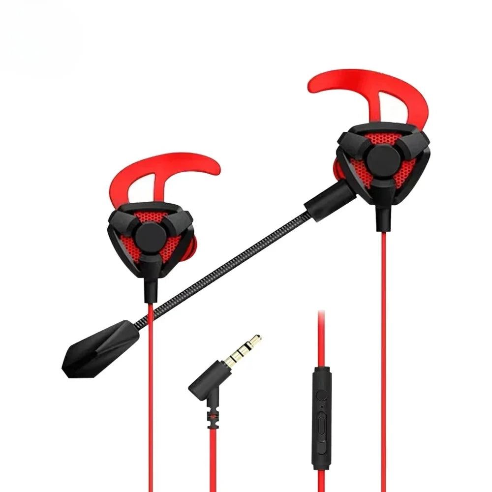 Wired Gaming Earbuds with Mic | PS4, PUBG, CSGO Compatible