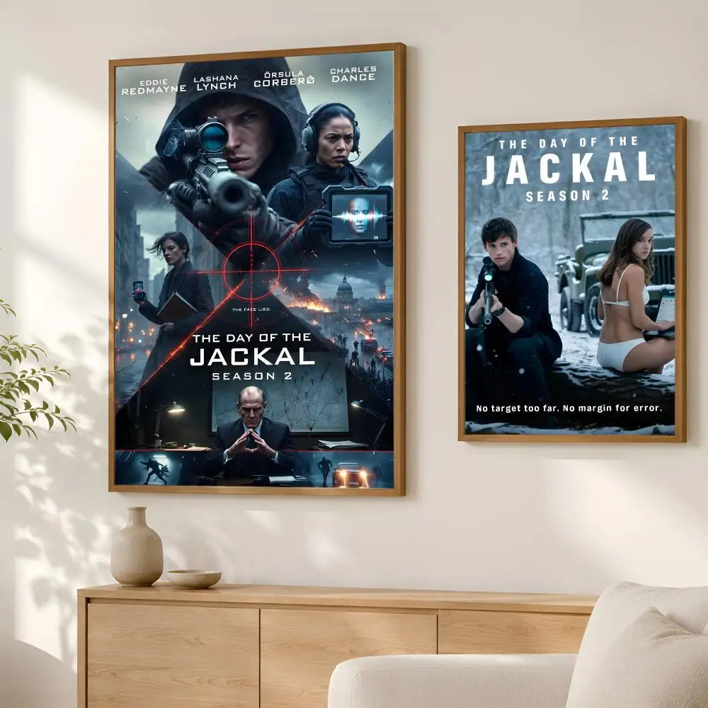 Day of the Jackal TV Poster – Self-Stick HD Waterproof Wall Art