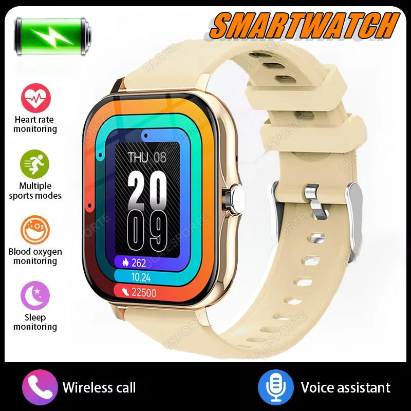 2026 Smart Watch BT Call Message Notification Heart Rate Sleep Health