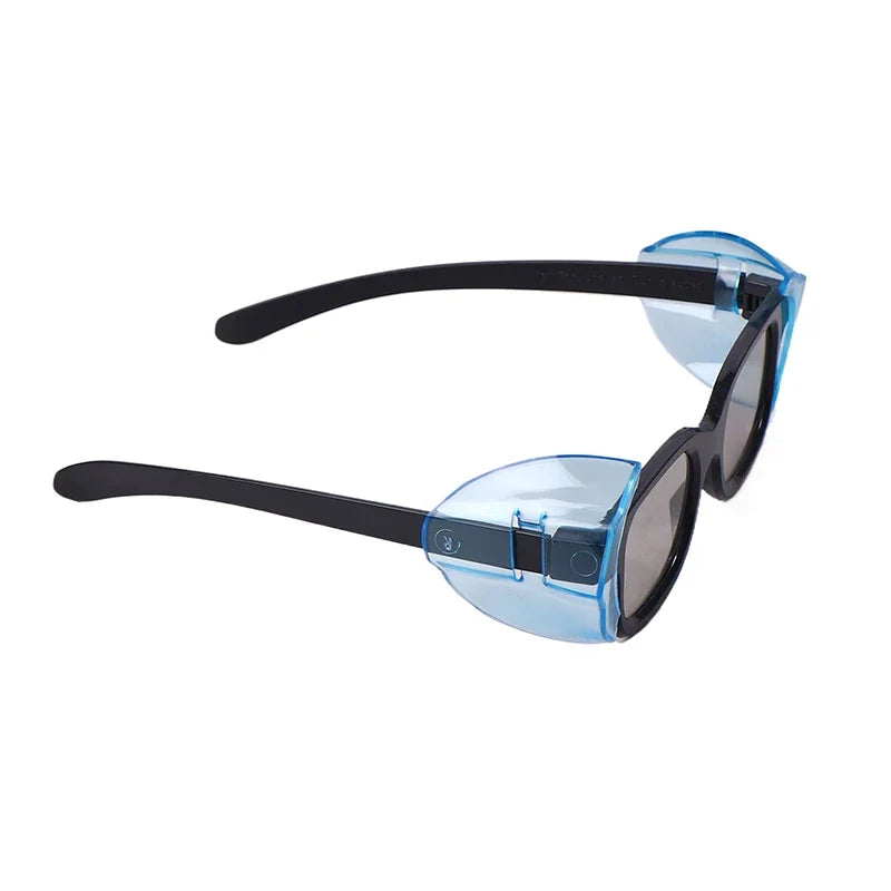 TPU Safety Glasses Side Shields | 12/17mm Universal Fit Pair