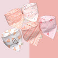Pure Cotton Waterproof Bibs Baby Saliva Towel Triangle Scarf Newborn