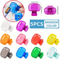 Portable Toothbrush Travel Caps & Storage Box – 5 Pack