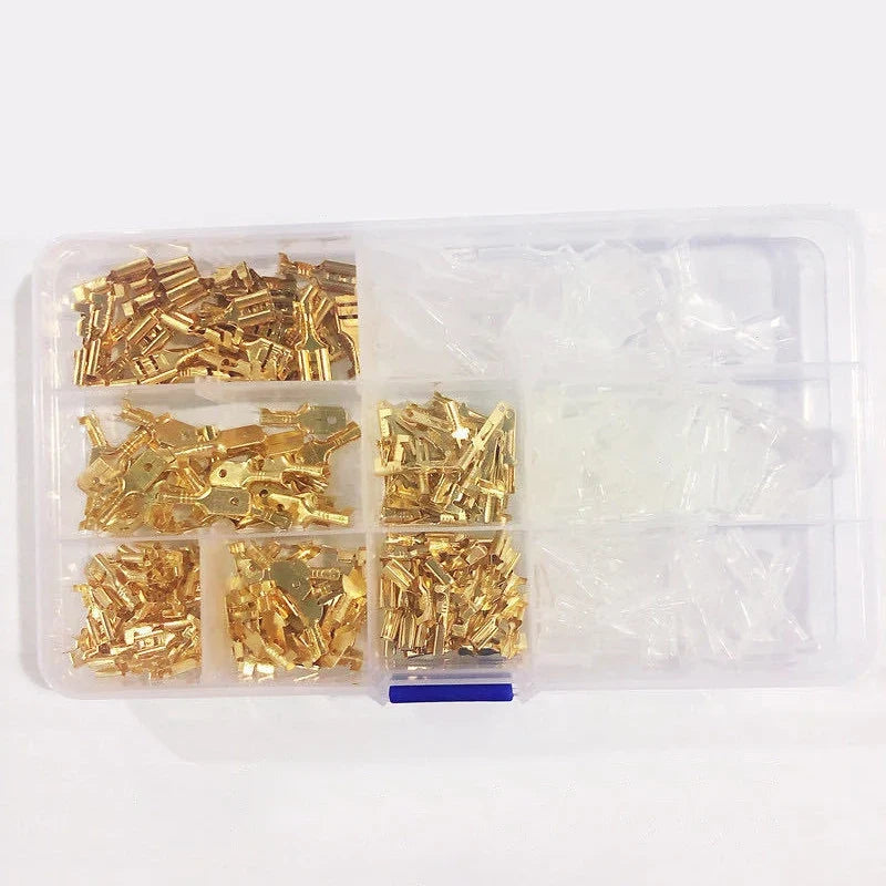 Cold Press Terminal Blocks Male & Female Connectors 2.8/4.8/6.3mm