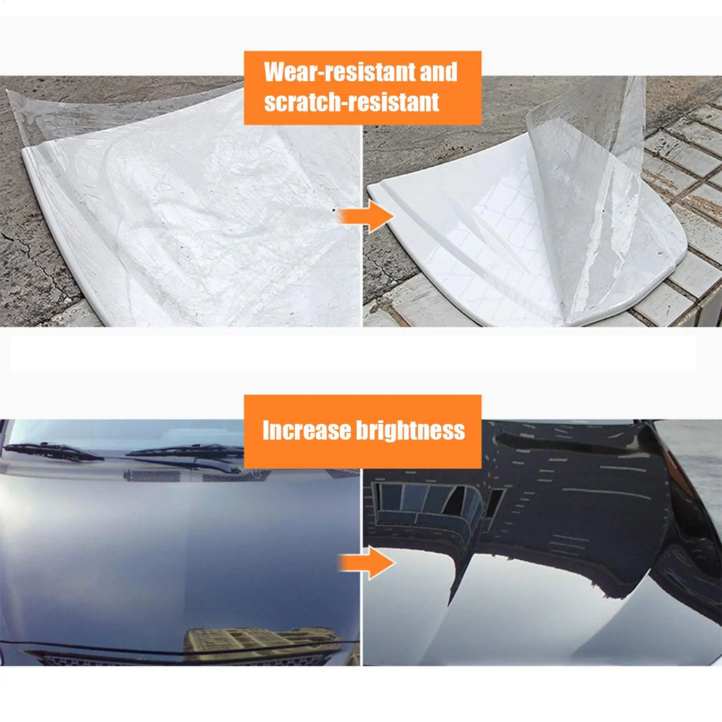 Clear Paint Protection Film UV Anti-Scratch 50×200cm – PVC