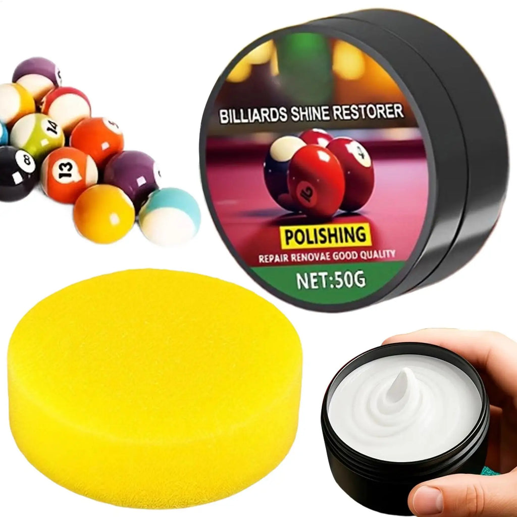 Billiard Cue & Ball Wax 100g – Polish, Clean & Protect