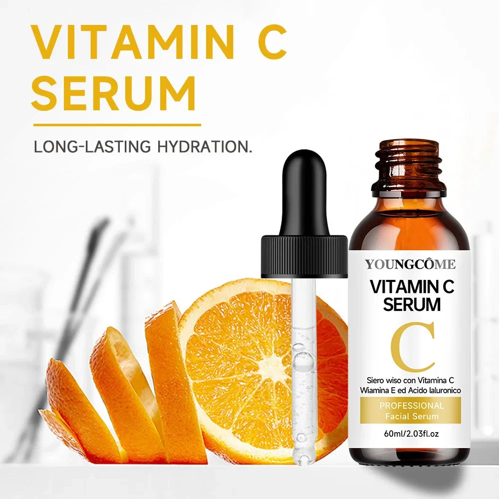 Vitamin C Facial Essence Hyaluronic Acid Brightening Moisturizing