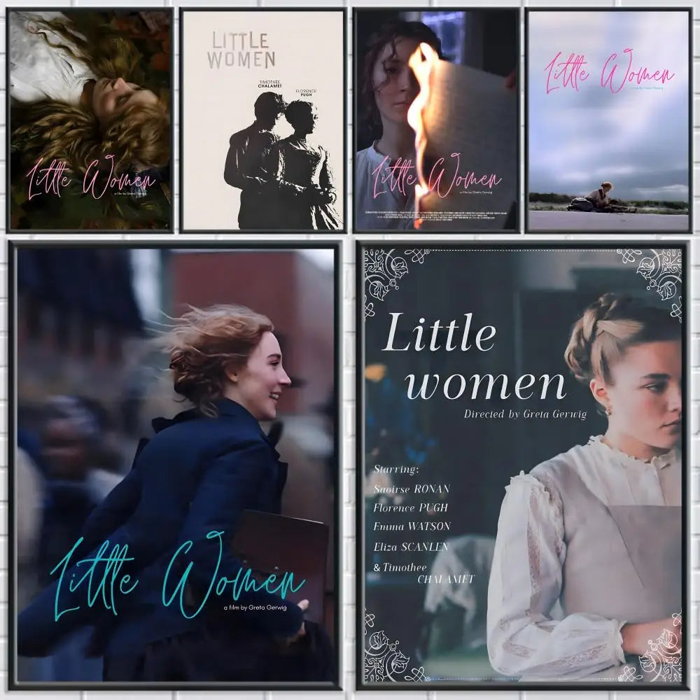 Little Women Movie Poster – HD Self-Adhesive Waterproof Wall Art