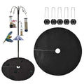 Under Bird Feeder Mat 2-Pack – 47" Water-Permeable Lawn Catcher