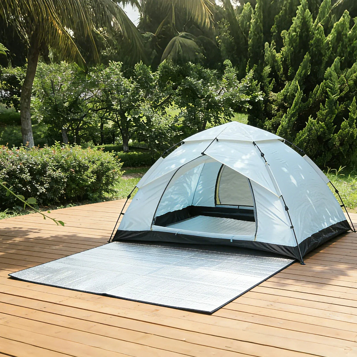 200x200cm Camping Sleeping Pad Waterproof Breathable Insulated