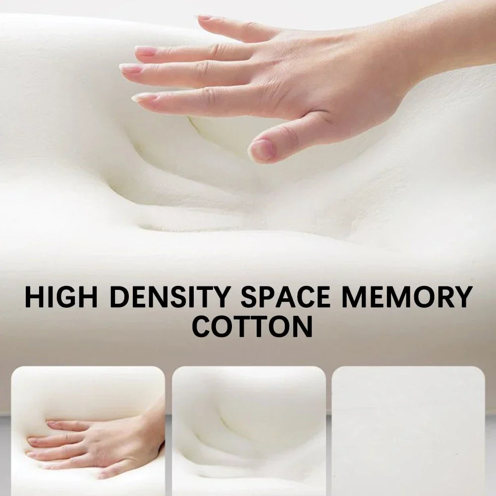 Memory Foam Lumbar Cushion | Ergonomic Back Support Pillow