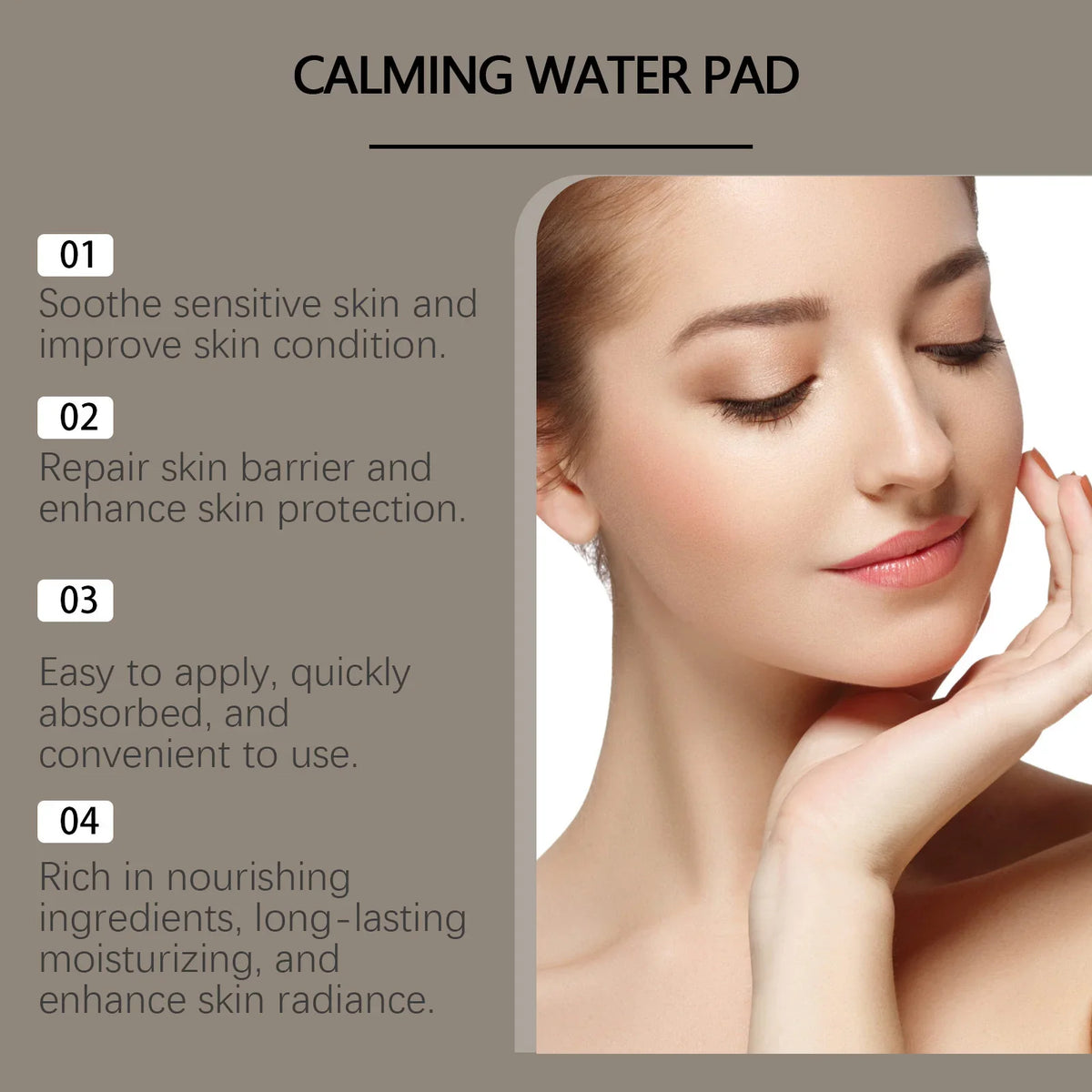 WOODSLEEP Carotenoid Calming Facial Pads 60pc – Hydrating Mask