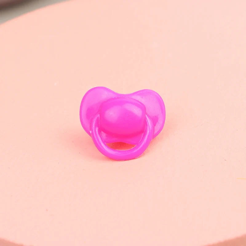 20 Pcs Miniature Dollhouse Pacifiers | 1:12 Scale Doll Accessories