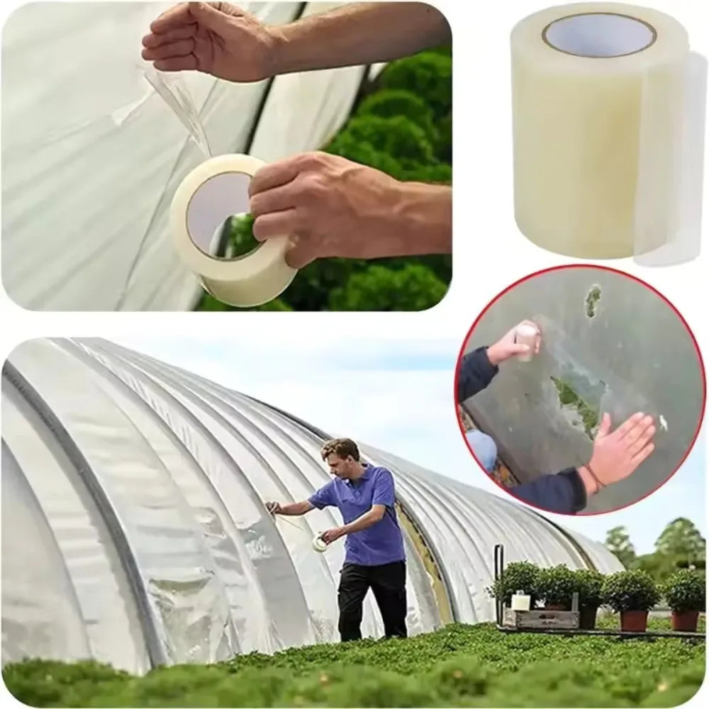 10M PE Greenhouse Film Repair Tape – Waterproof & All-Weather