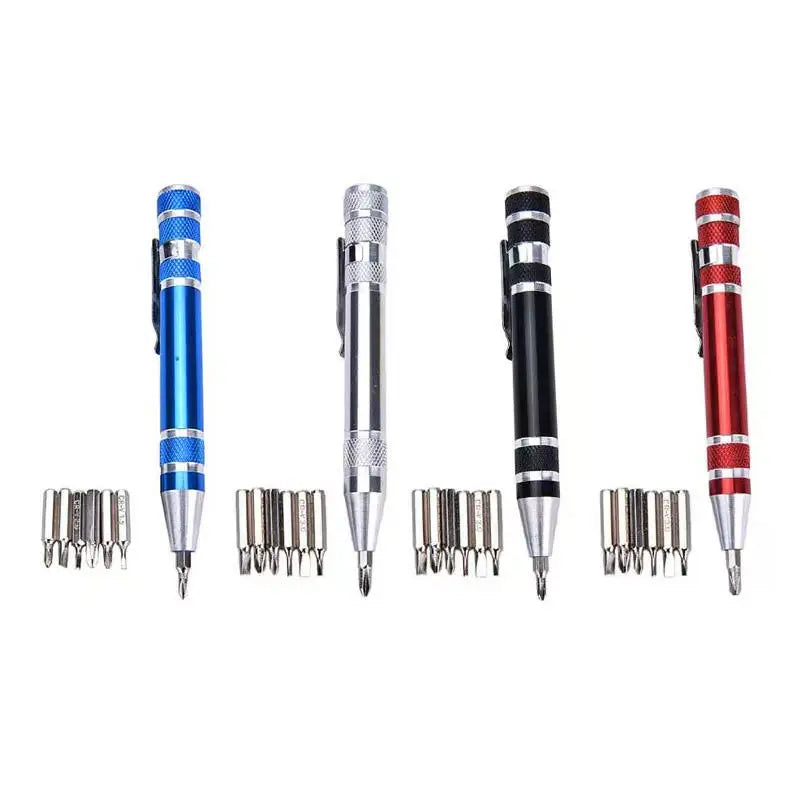 8-in-1 Multifunction Screwdriver Pen Portable All-in-one Repair Tool