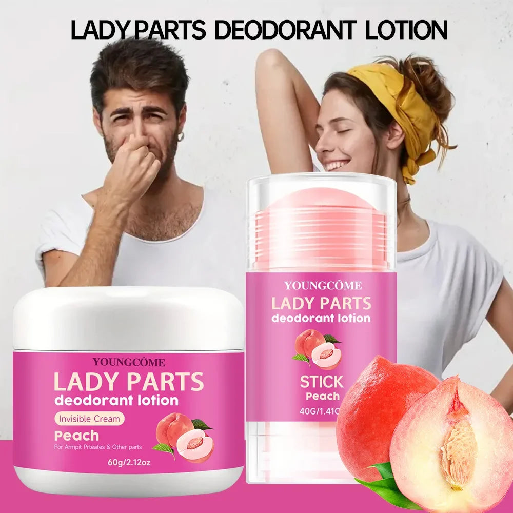 YOUNGCOME Women's Full Body Deodorant Stick – 72Hr Freshness