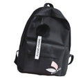 Women's Waterproof Canvas Backpack | Laptop Sleeve School Bag