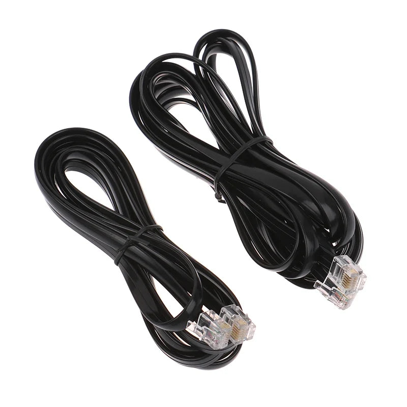 RJ12 6P6C ST-4 Autoguide Cable for iOptron IEQ30 IEQ45 | 0.5–5m