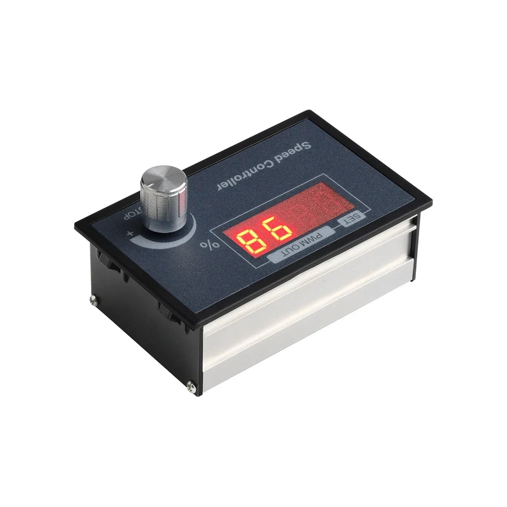 DC 6–60V PWM Motor Speed Controller | Encoder Knob 0–30A