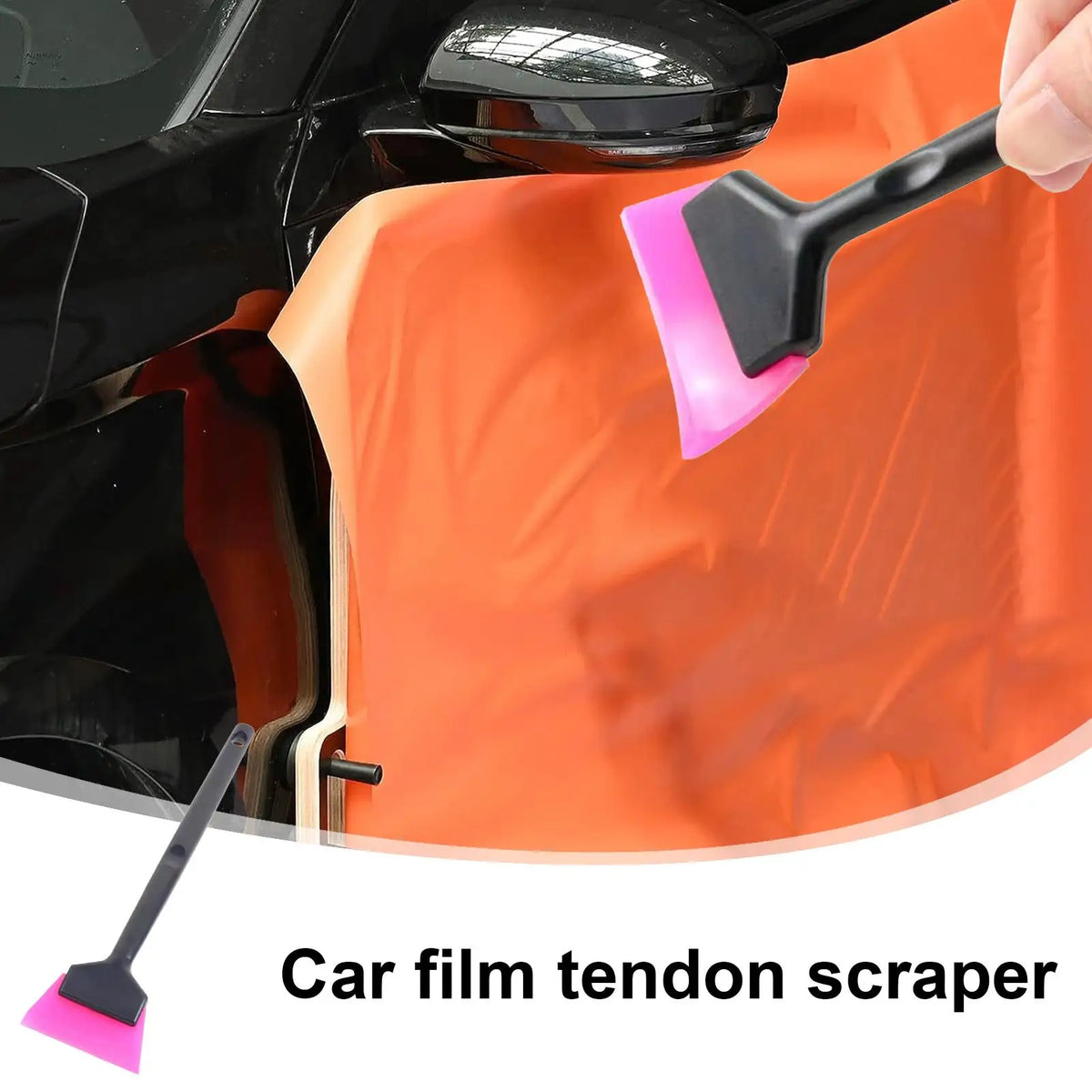 Car Wrap Squeegee Tool – TPU Film Applicator & Tint Scraper