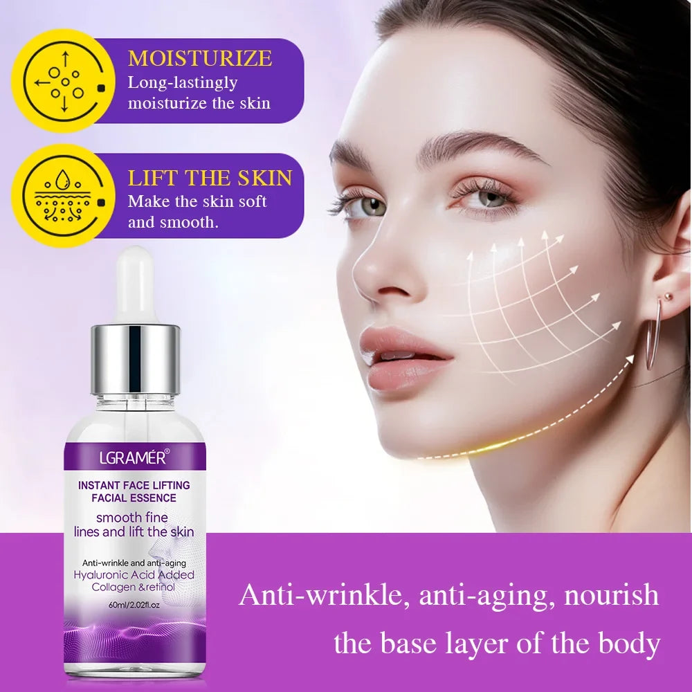 REAROYA Retinol Face Serum – Anti-Aging, Pore & Brightening 60ml