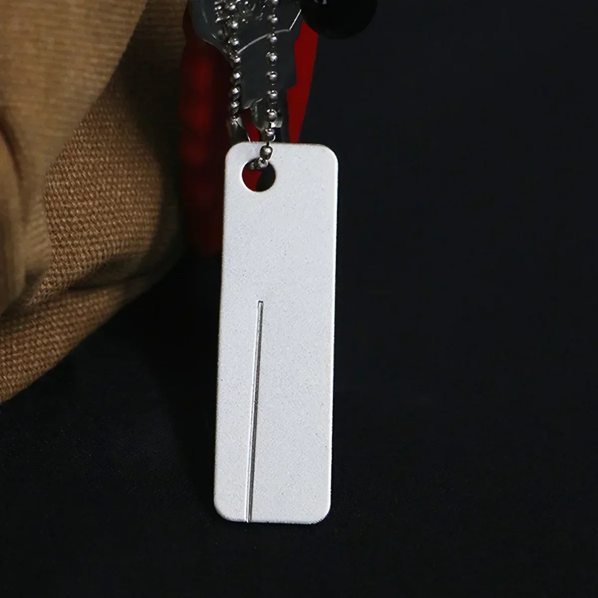 Mini Diamond Knife Sharpener Keychain | Camping Pocket Tool